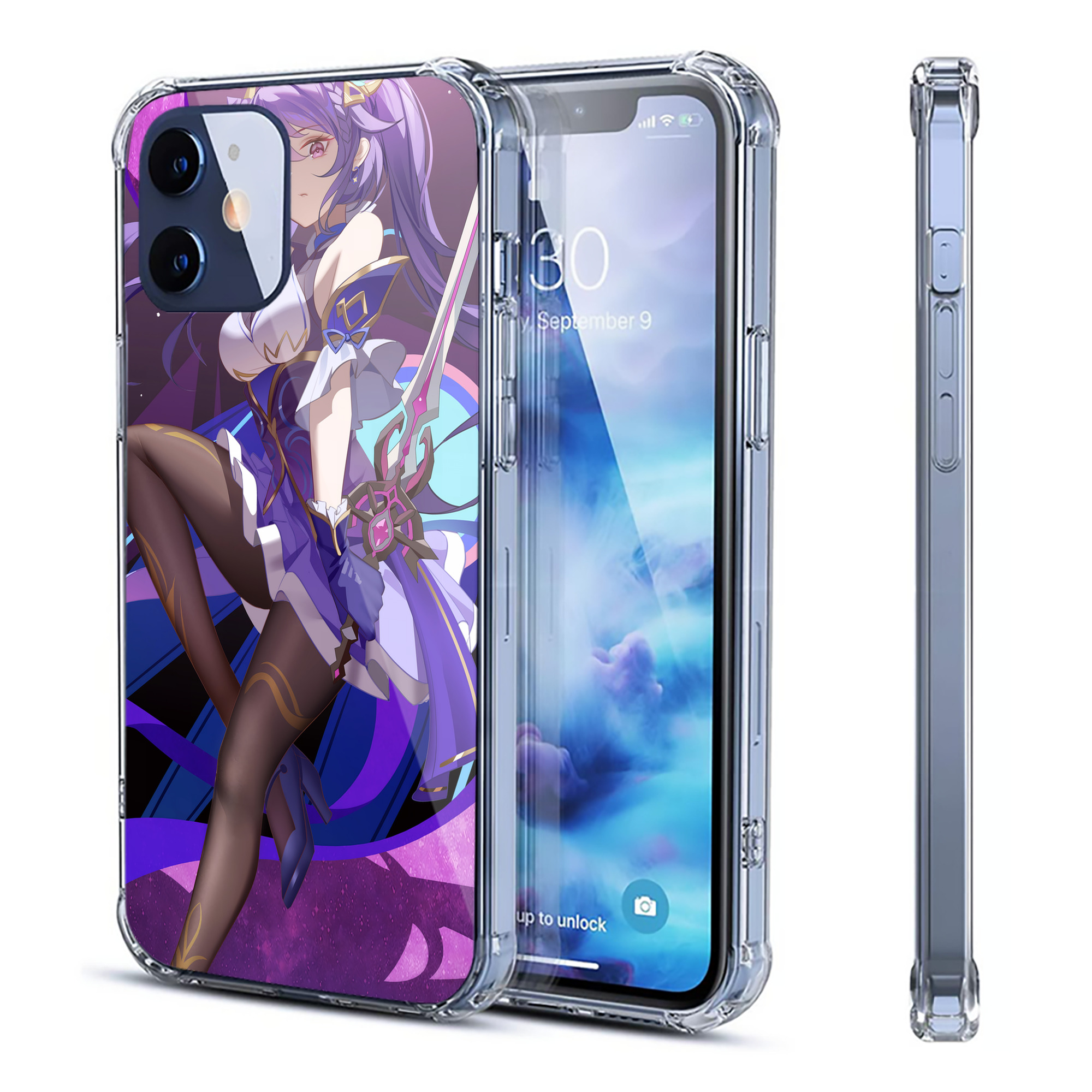 （画像用） 葬送のフリーレン Frieren 【iPhone 12シリーズ対応】透明スマホケース（クリアソフトケース）